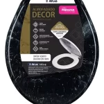 ASSENTO SANITÁRIO ALMOFADADO DECOR EFEITO MÁRMORE - ATLAS