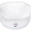BACIA PLÁSTICA HYDRUS TRANSPARENTE 14L- SANREMO