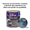 TINTA PINTA PISO ALTA RESISTÊNCIA 3,6L - CORAL - Imagem 3