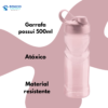 GARRAFA FIT 500ML PRETA - SANREMO - Image 4