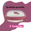 CONJ. 3 POTES QUAD. PLÁSTICO COM VÁLVULA DE VAPOR FLOR - SANREMO - Image 5