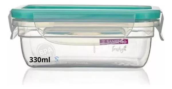 POTE FRESHY HERMÉTICO OM TRAVAS 330ML - SANREMO C - Image 2