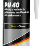 PU 40 ADESIVO SELANTE 400G W-MAX CINZA- WURTH