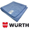 KIT 4 PANOS MICROFIBRA 40X40 CM - WURTH