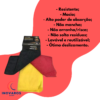 KIT 4 PANOS MICROFIBRA 40X40 CM - WURTH - Image 3