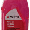 FLUIDO DE RADIADOR ORGÂNICO SISTEMA DE ARREFECIMENTO ROSA - WURTH